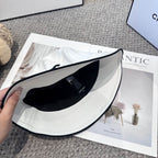 White Bucket Hat