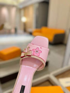 Rose Kitten Heels