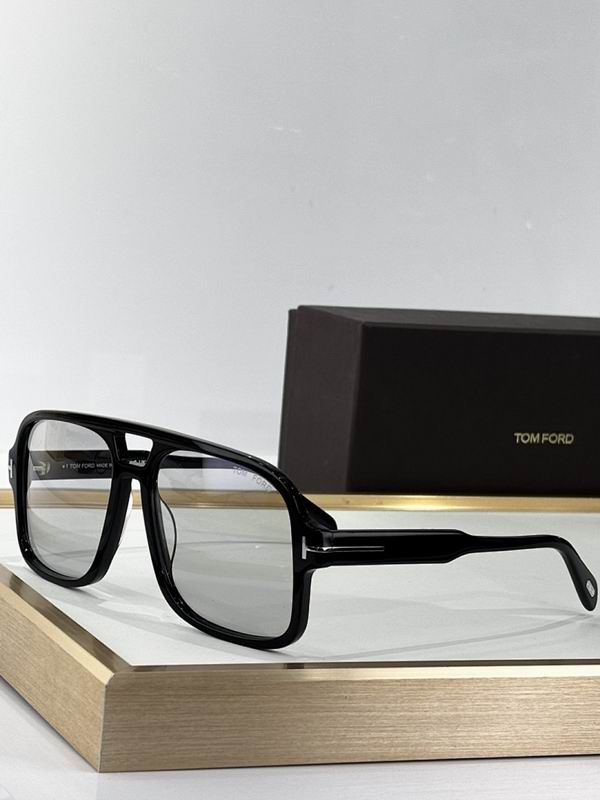 Classic Rectangular Acetate Sunglasses